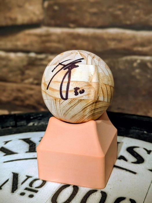 木のサインボール